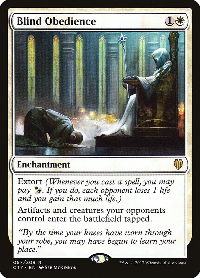 Blind Obedience [Commander 2017] | Local Legends