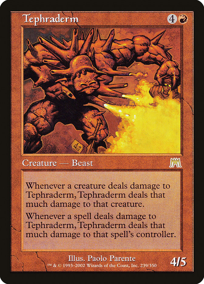 Tephraderm [Onslaught] | Golgari Games