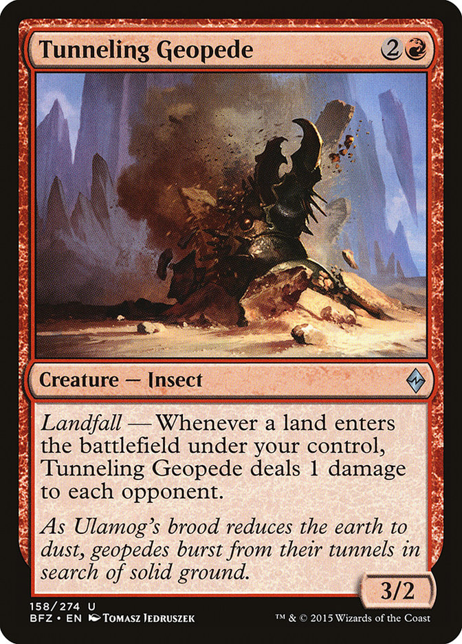 Tunneling Geopede [Battle for Zendikar] | Local Legends