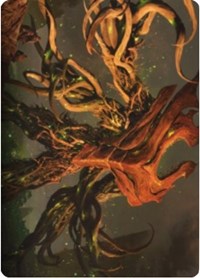 Ashaya, Soul of the Wild Art Card [Zendikar Rising Art Series] | Golgari Games