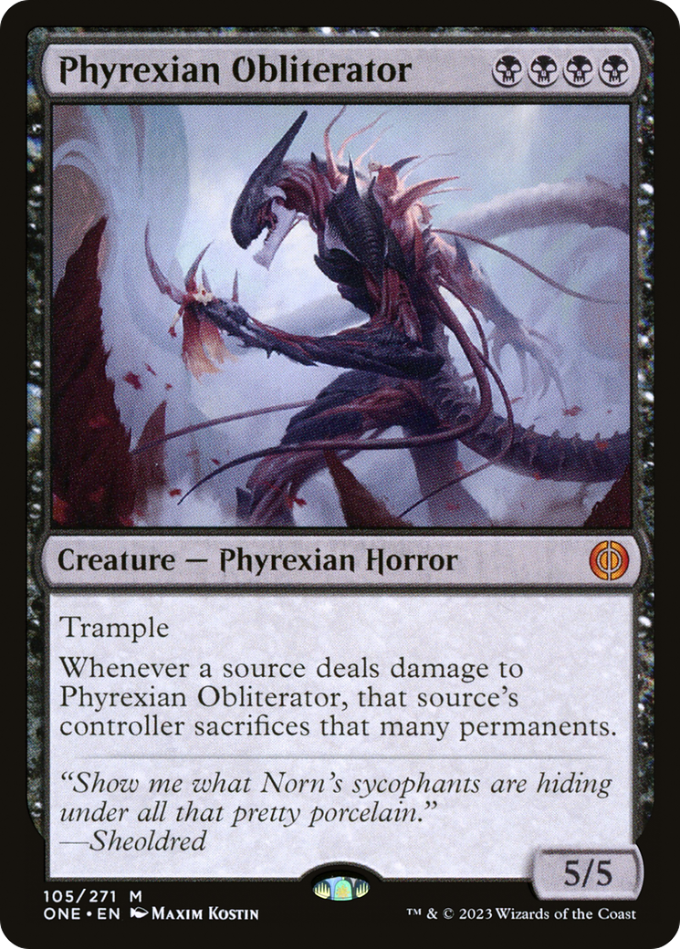 Phyrexian Obliterator [Phyrexia: All Will Be One] | Golgari Games