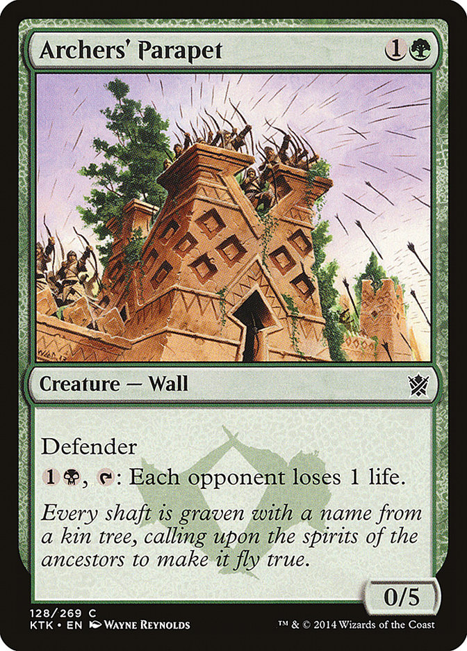 Archers' Parapet [Khans of Tarkir] | Golgari Games