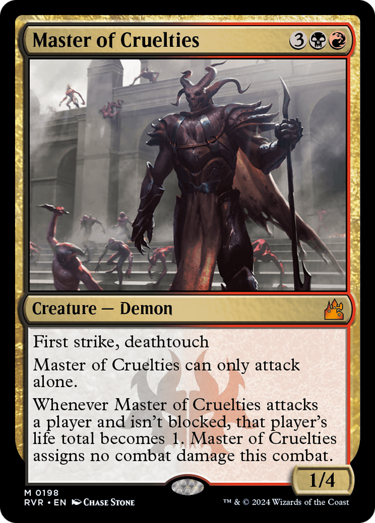 Master of Cruelties [Ravnica Remastered] | Golgari Games