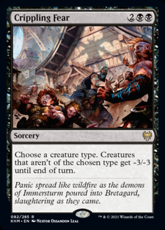 Crippling Fear [Kaldheim] | Local Legends