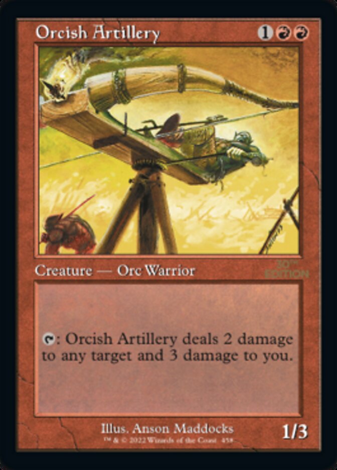 Orcish Artillery (Retro) [30th Anniversary Edition] | Local Legends