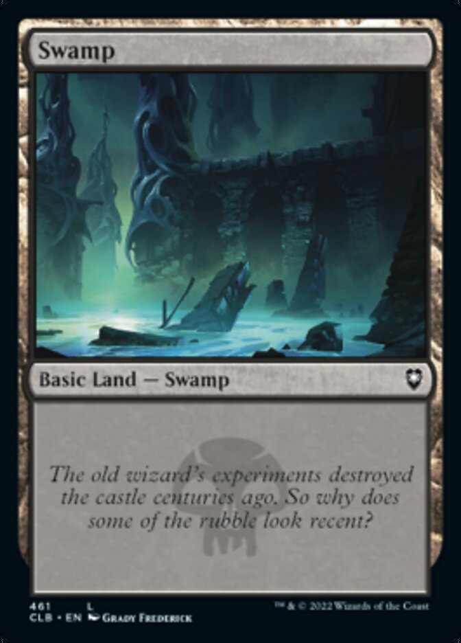 Swamp (461) [Commander Legends: Battle for Baldur's Gate] | Golgari Games