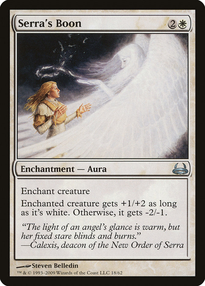 Serra's Boon [Duel Decks: Divine vs. Demonic] | Local Legends