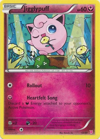 Jigglypuff (12/30) [XY: Trainer Kit 1 - Wigglytuff] | Golgari Games