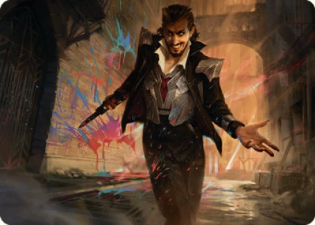 Anhelo, the Painter Art Card [Streets of New Capenna Art Series] | Golgari Games