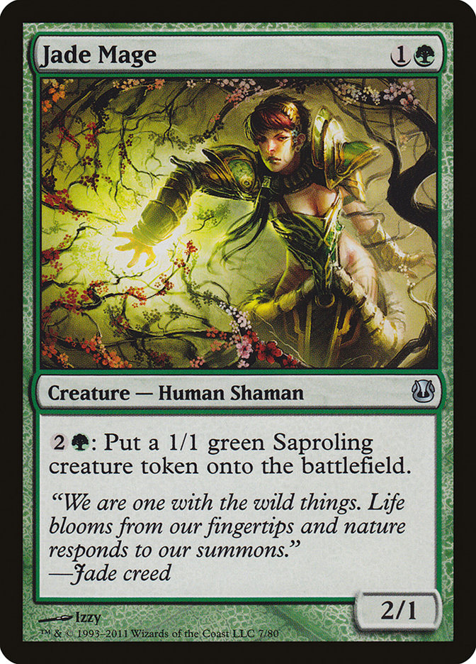 Jade Mage [Duel Decks: Ajani vs. Nicol Bolas] | Local Legends