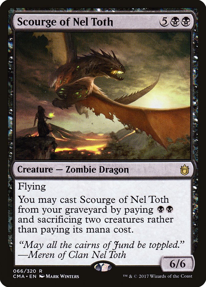 Scourge of Nel Toth [Commander Anthology] | Golgari Games