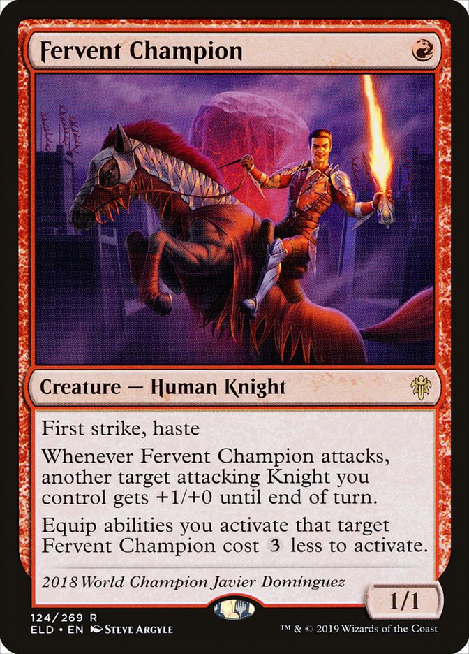 Fervent Champion [Throne of Eldraine] | Local Legends
