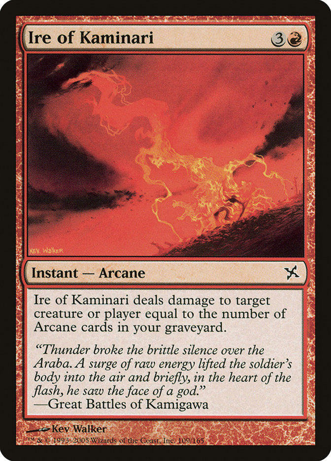 Ire of Kaminari [Betrayers of Kamigawa] | Local Legends