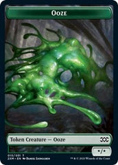 Ooze // Wurm (030) Double-sided Token [Double Masters Tokens] | Golgari Games