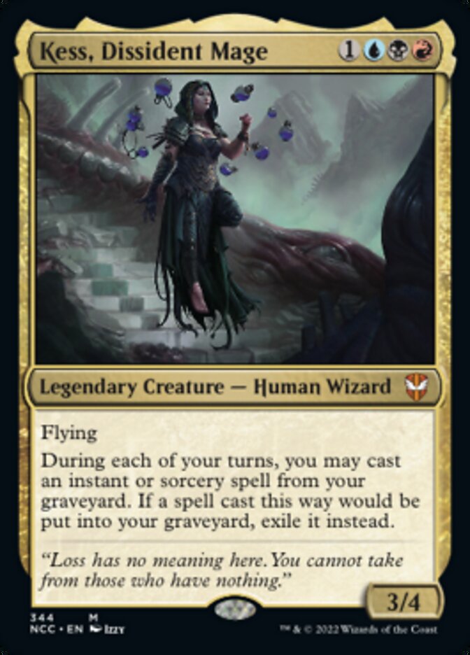 Kess, Dissident Mage [Streets of New Capenna Commander] | Local Legends