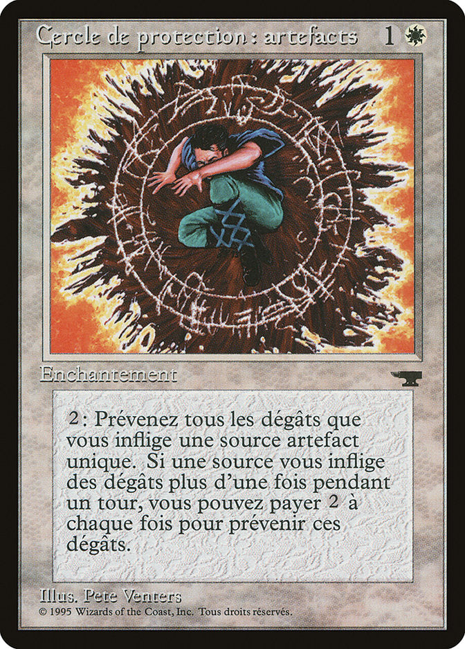 Circle of Protection: Artifacts (French) - "Cercle de protection: artefacts" [Renaissance] | Golgari Games