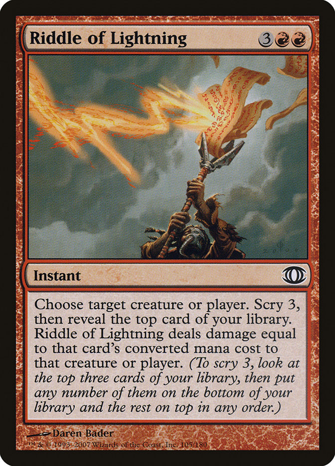 Riddle of Lightning [Future Sight] | Local Legends