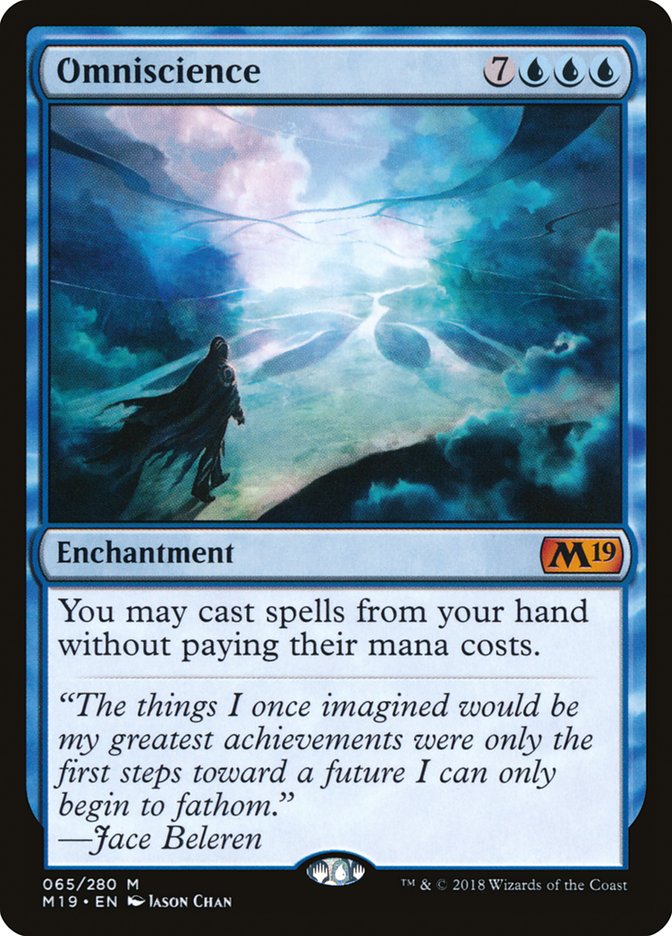 Omniscience [Core Set 2019] | Local Legends