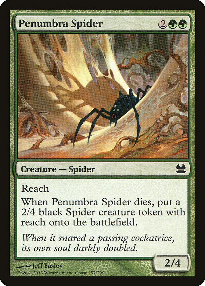 Penumbra Spider [Modern Masters] | Golgari Games