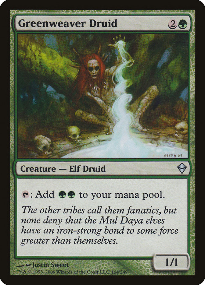 Greenweaver Druid [Zendikar] | Local Legends