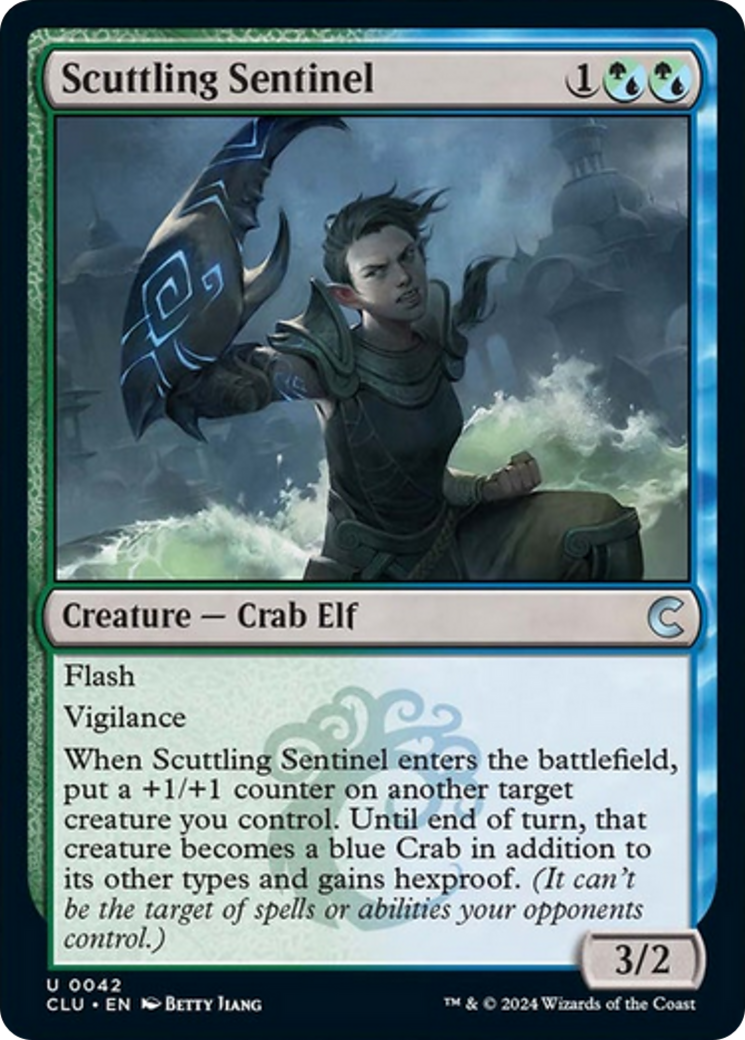 Scuttling Sentinel [Ravnica: Clue Edition] | Local Legends