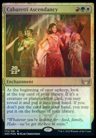 Cabaretti Ascendancy [Streets of New Capenna Prerelease Promos] | Local Legends