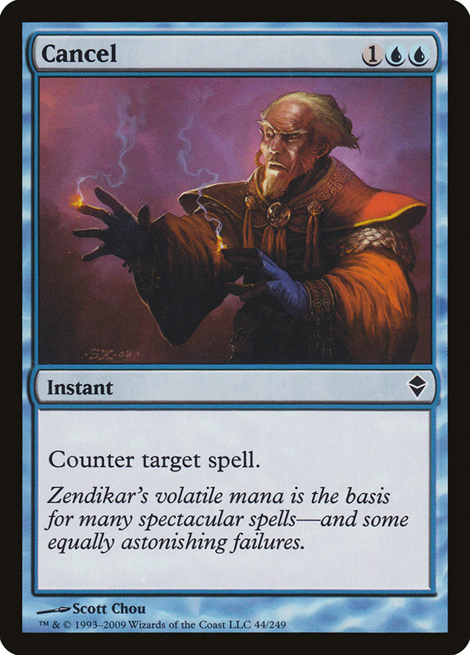 Cancel [Zendikar] | Local Legends