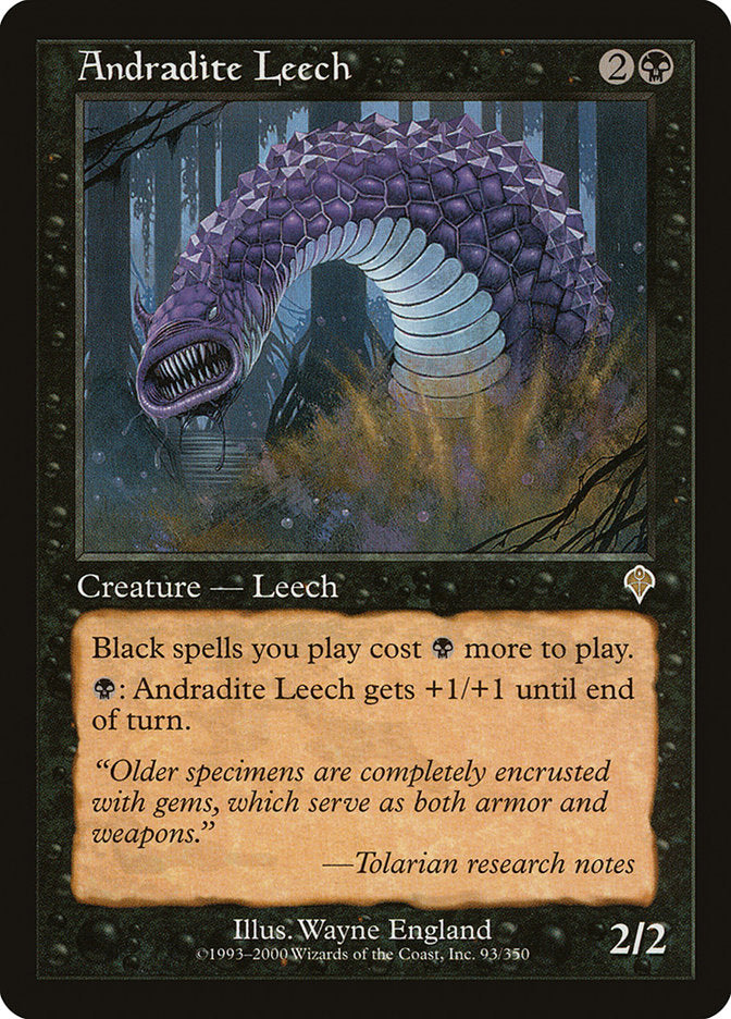 Andradite Leech [Invasion] | Golgari Games