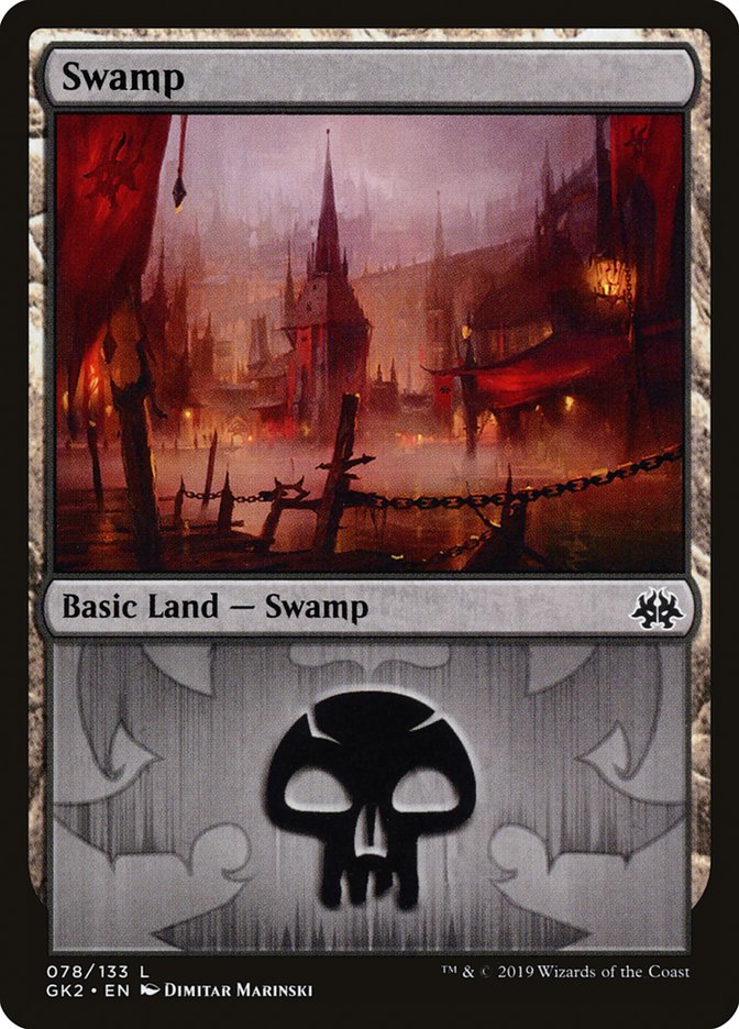 Swamp (78) [Ravnica Allegiance Guild Kit] | Local Legends
