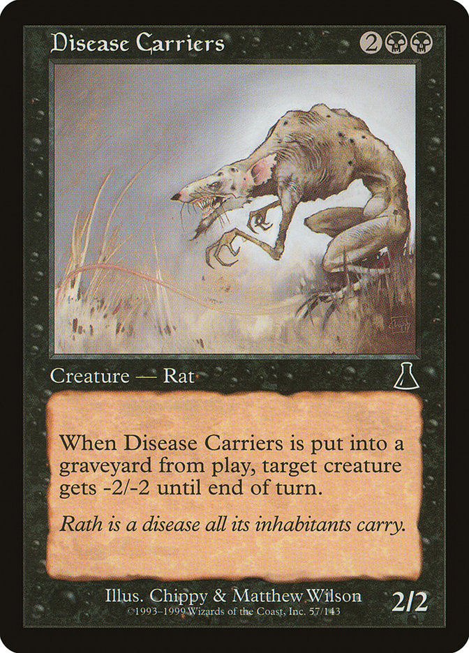 Disease Carriers [Urza's Destiny] | Golgari Games