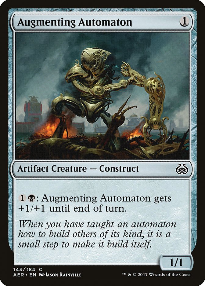 Augmenting Automaton [Aether Revolt] | Golgari Games