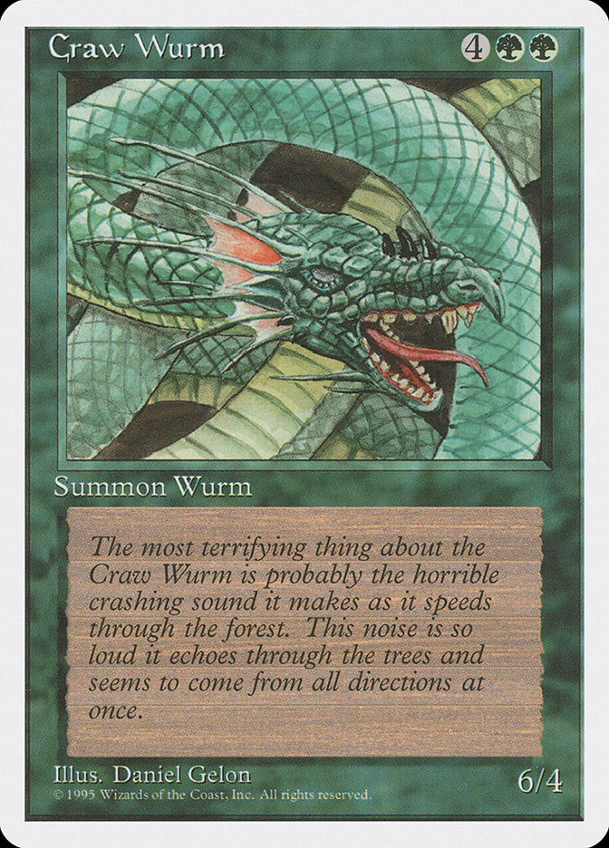 Craw Wurm [Fourth Edition] | Local Legends
