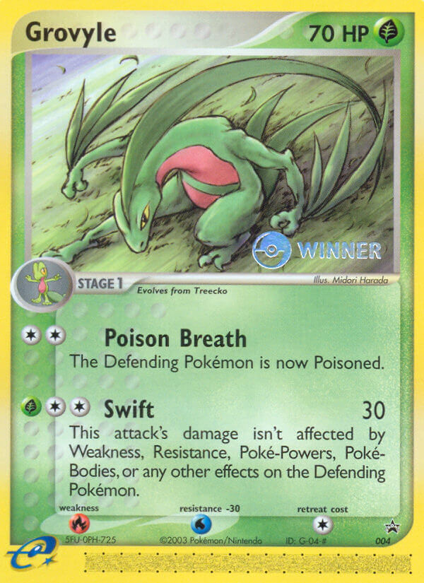 Grovyle (004) [Nintendo: Black Star Promos] | Golgari Games