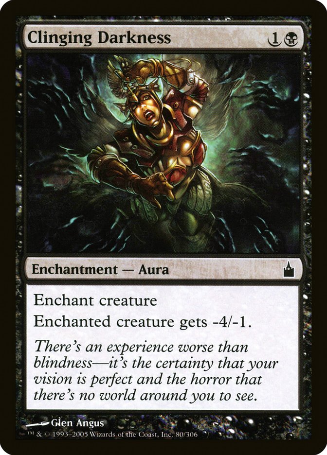 Clinging Darkness [Ravnica: City of Guilds] | Local Legends