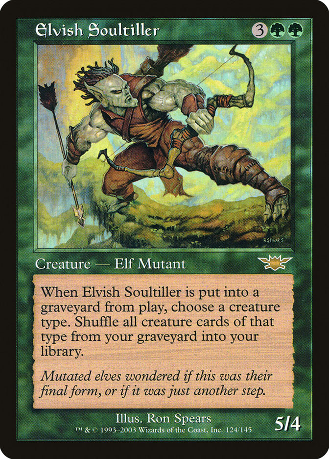 Elvish Soultiller [Legions] | Golgari Games