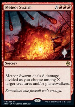 Meteor Swarm (Promo Pack) [Dungeons & Dragons: Adventures in the Forgotten Realms Promos] | Local Legends