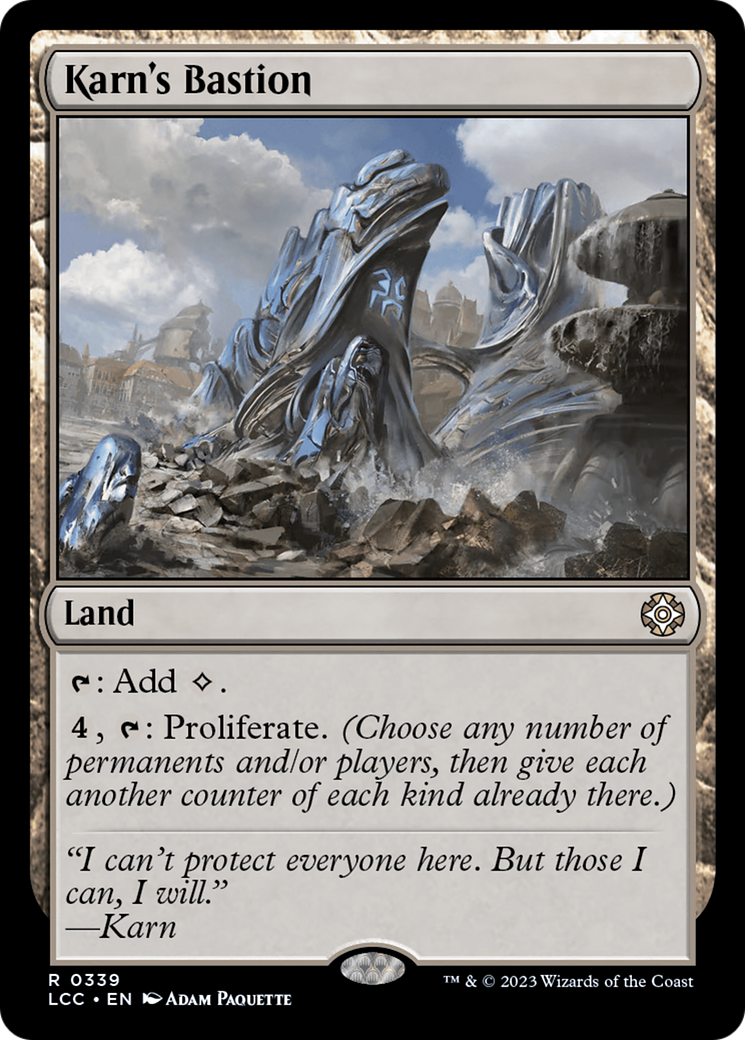 Karn's Bastion [The Lost Caverns of Ixalan Commander] | Local Legends
