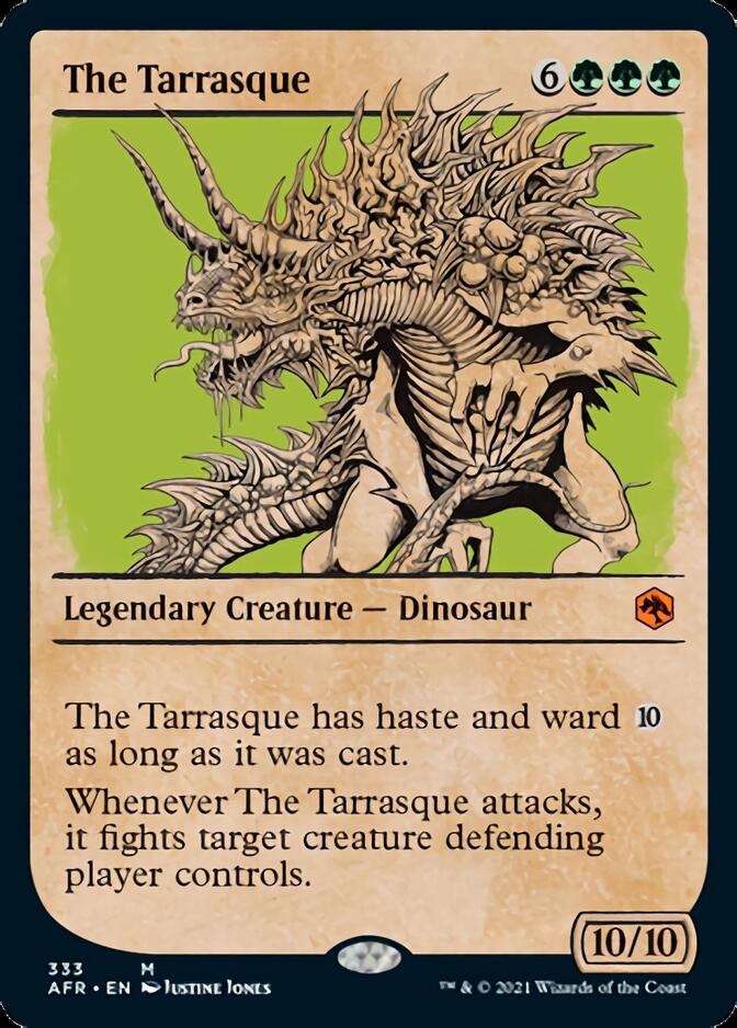 The Tarrasque (Showcase) [Dungeons & Dragons: Adventures in the Forgotten Realms] | Golgari Games