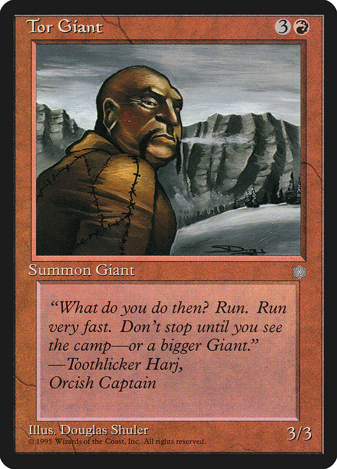 Tor Giant [Ice Age] | Local Legends