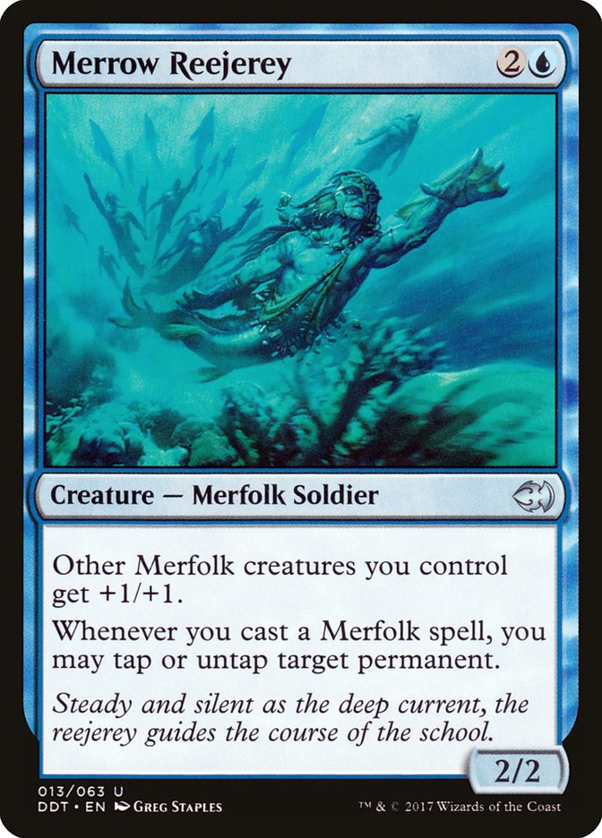 Merrow Reejerey [Duel Decks: Merfolk vs. Goblins] | Local Legends