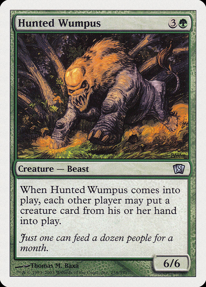 Hunted Wumpus [Eighth Edition] | Local Legends