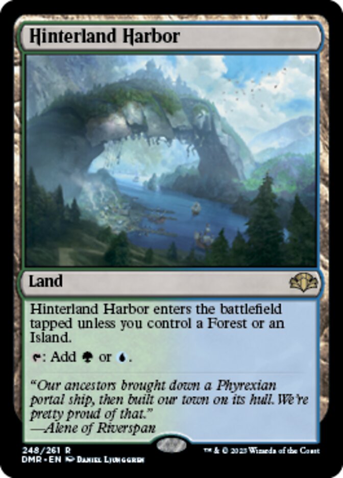 Hinterland Harbor [Dominaria Remastered] | Local Legends