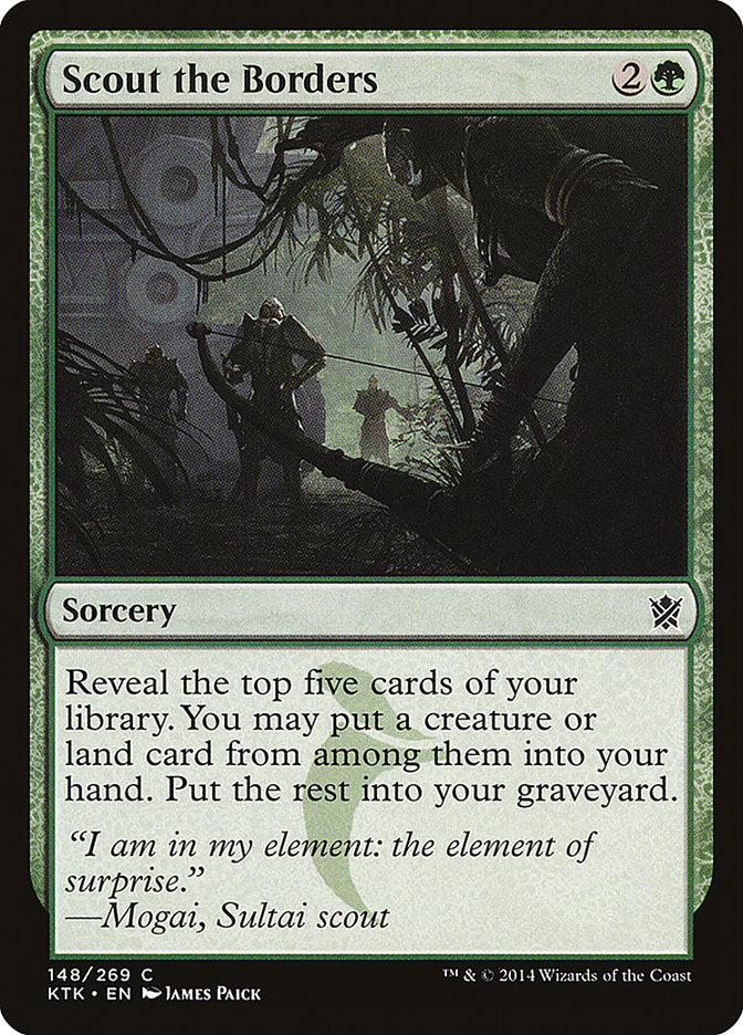 Scout the Borders [Khans of Tarkir] | Local Legends