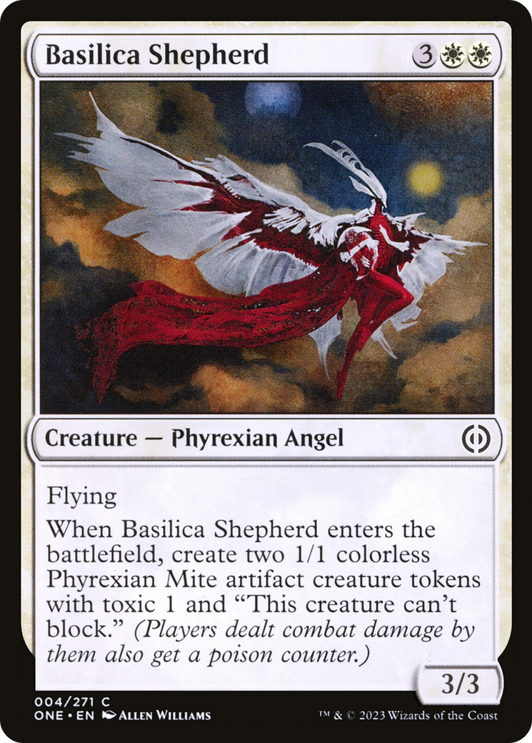 Basilica Shepherd [Phyrexia: All Will Be One] | Golgari Games