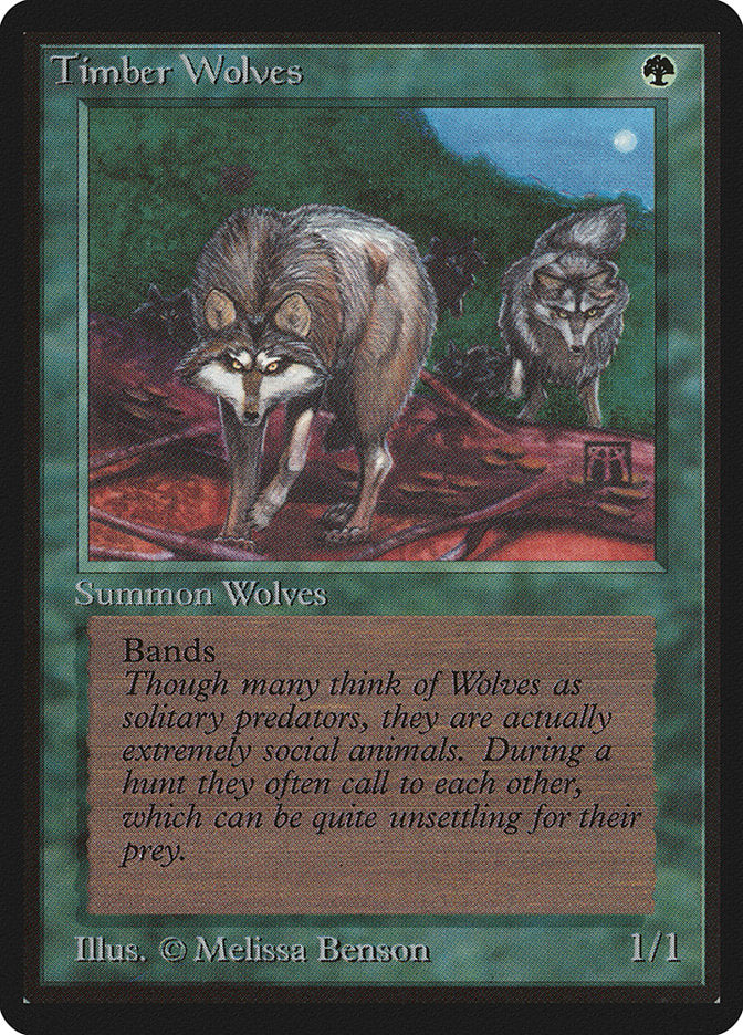 Timber Wolves [Beta Edition] | Golgari Games