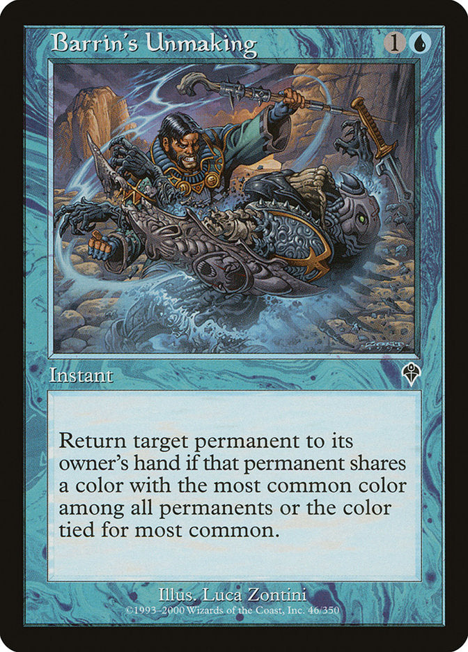 Barrin's Unmaking [Invasion] | Local Legends