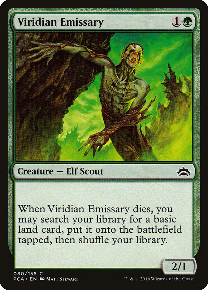 Viridian Emissary [Planechase Anthology] | Golgari Games