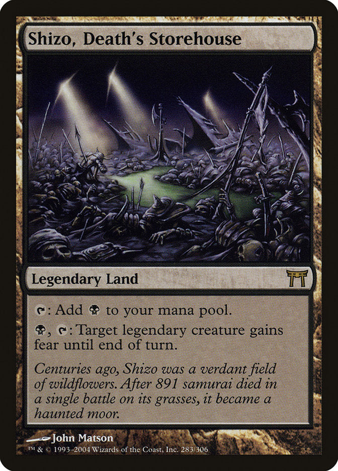 Shizo, Death's Storehouse [Champions of Kamigawa] | Local Legends