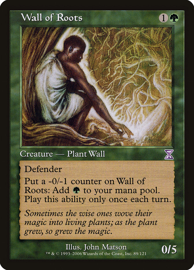 Wall of Roots [Time Spiral Timeshifted] | Golgari Games