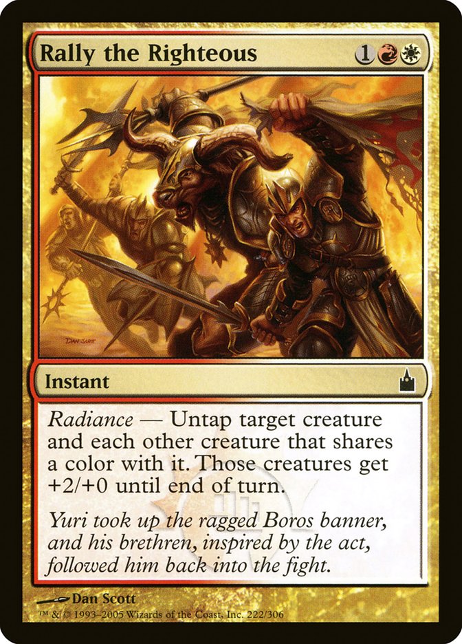 Rally the Righteous [Ravnica: City of Guilds] | Local Legends